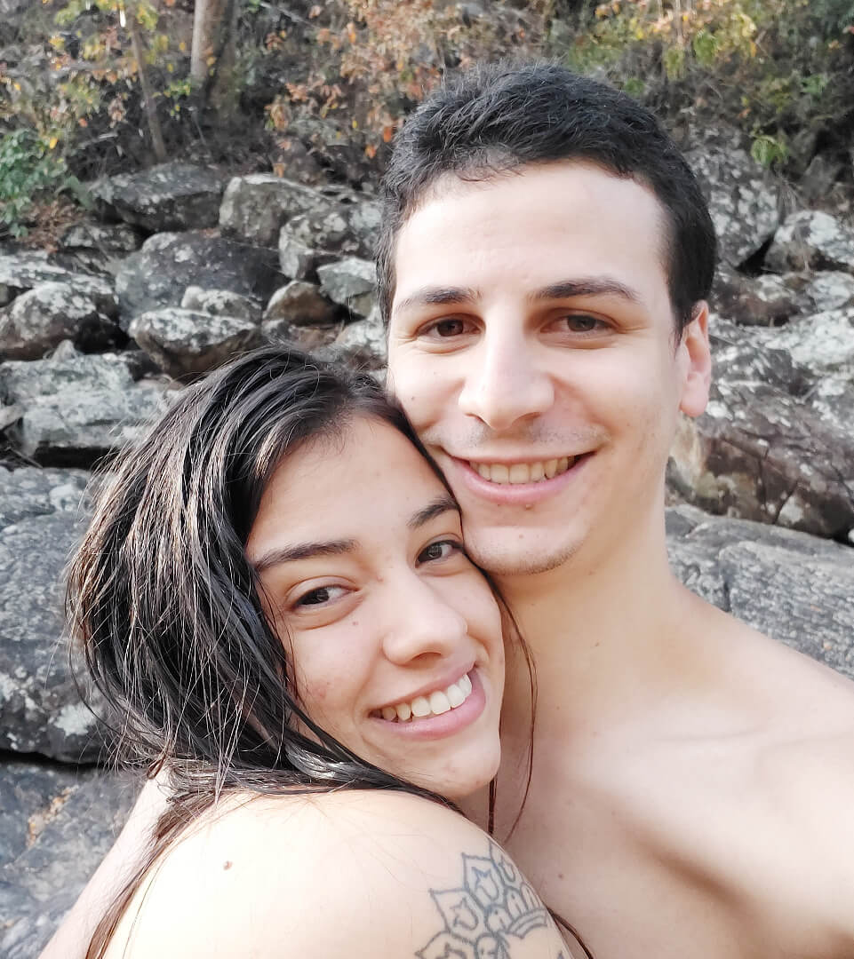 Artur e Kamila, começando a vida juntos